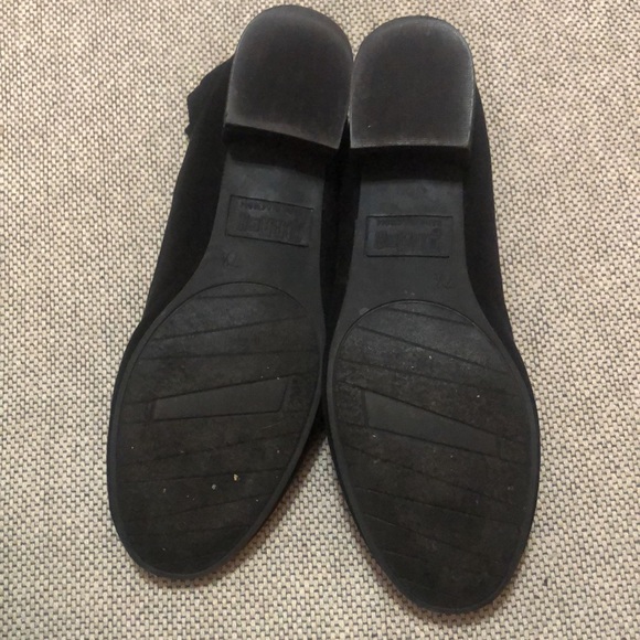 Black faux suede heels - Picture 4 of 5